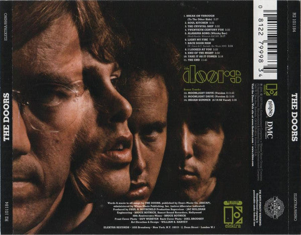The Doors : The Doors (CD, Album, RE, RM, 40t)