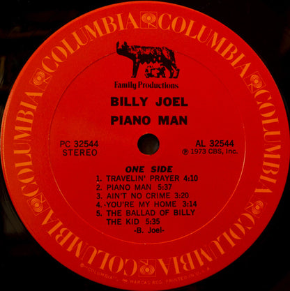 Billy Joel : Piano Man (LP, Album, RP)
