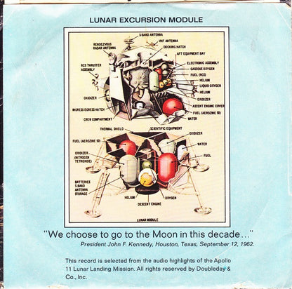 Unknown Artist : Lunar Landing: Man On The Moon (7")