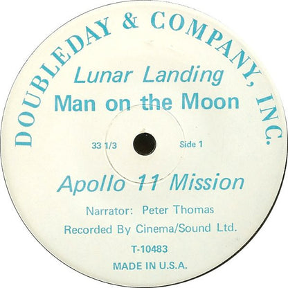 Unknown Artist : Lunar Landing: Man On The Moon (7")