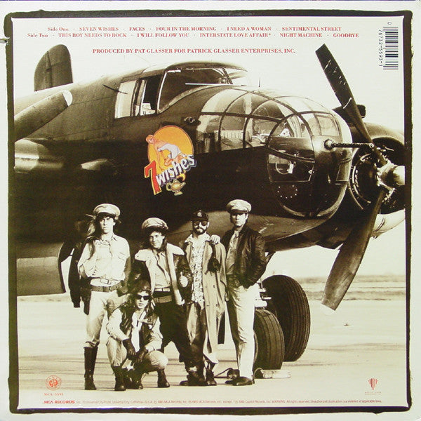 Night Ranger : 7 Wishes (LP, Album, Glo)