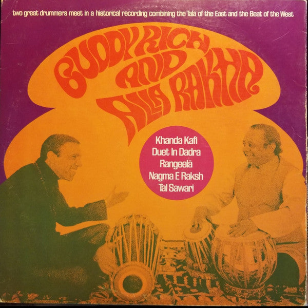 Buddy Rich And Alla Rakha : Rich À La Rakha (LP, Album)