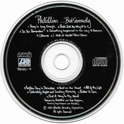Phil Collins : ...But Seriously (CD, Album)