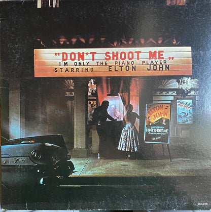 Elton John : Don't Shoot Me I'm Only The Piano Player (LP, Album, Club, Gat)