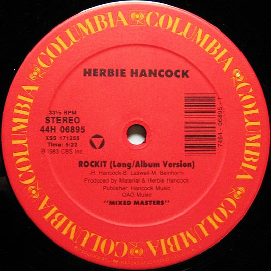 Herbie Hancock : Rockit / Mega Mix (12")