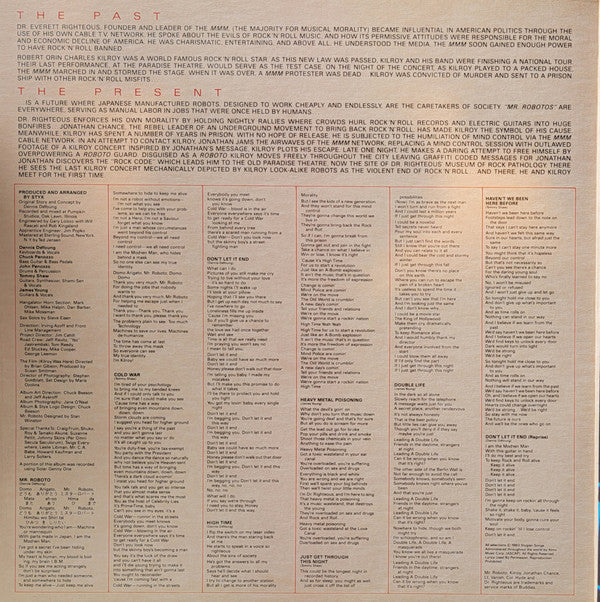 Styx : Kilroy Was Here (LP, Album, Gat)