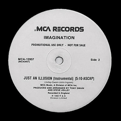 Imagination : Just An Illusion (12", Promo)