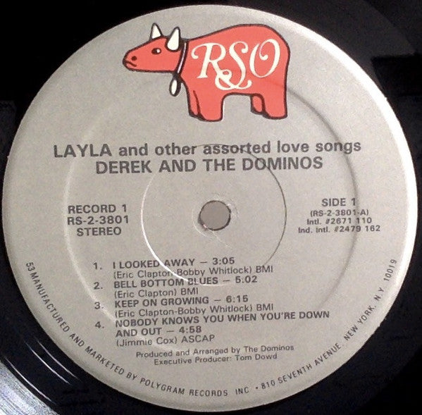 Derek & The Dominos : Layla And Other Assorted Love Songs (2xLP, Album, RE, HRM)