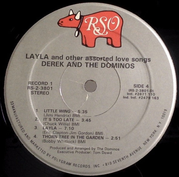Derek & The Dominos : Layla And Other Assorted Love Songs (2xLP, Album, RE, HRM)