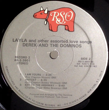Derek & The Dominos : Layla And Other Assorted Love Songs (2xLP, Album, RE, HRM)