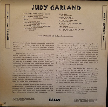 Judy Garland : If You Feel Like Singing, Sing (LP, Comp)