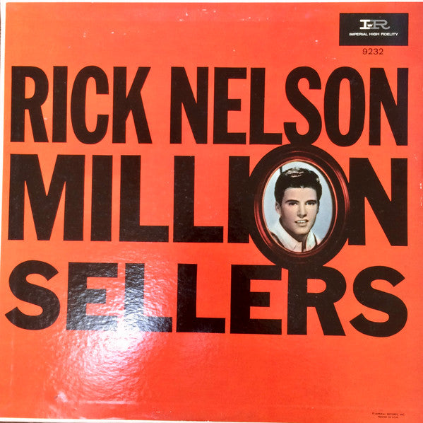Ricky Nelson (2) : Million Sellers (LP, Comp, Mono, RP, Pit)