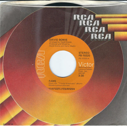 David Bowie : Fame (7", Single, Hol)