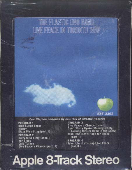 The Plastic Ono Band : Live Peace In Toronto 1969 (8-Trk, Album)