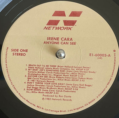 Irene Cara : Anyone Can See (LP, Album, All)