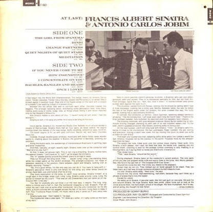 Frank Sinatra & Antonio Carlos Jobim : Francis Albert Sinatra & Antonio Carlos Jobim (LP, Album, Mono)