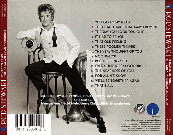 Buy Rod Stewart : It Had To Be You The Great American Songbook