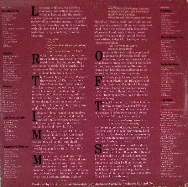 Joan Baez : Gulf Winds (LP, Album, Mon)