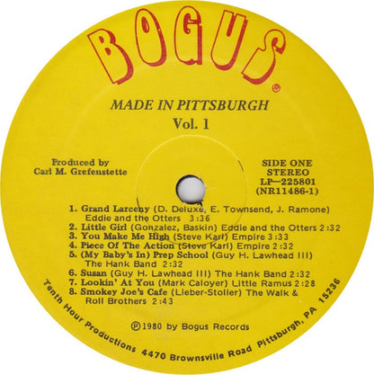 Various : Made In Pittsburgh Vol.1 (LP, Comp)
