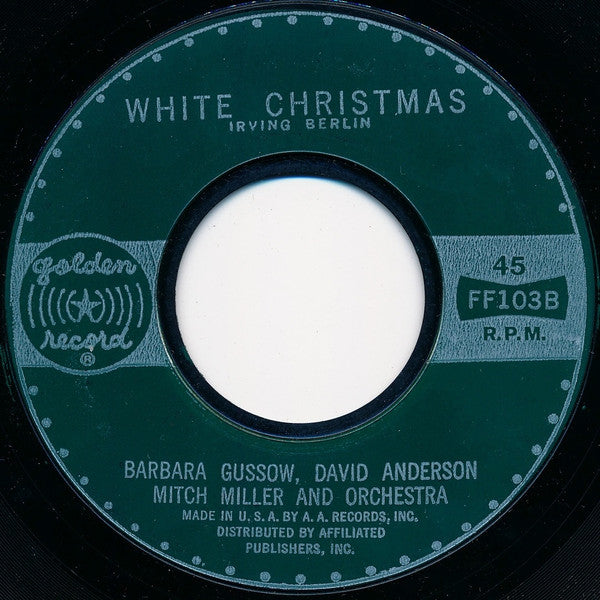 Various : Irving Berlin's White Christmas (7", Gre)