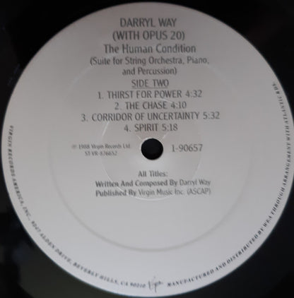 Darryl Way : The Human Condition (LP)