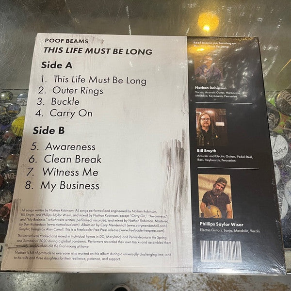 Roof Beams : This Life Must Be Long (LP, Album)