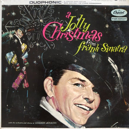 Frank Sinatra : A Jolly Christmas From Frank Sinatra (LP, Album, RE, Scr)