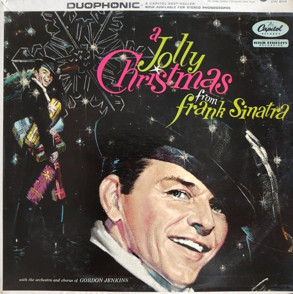 Frank Sinatra : A Jolly Christmas From Frank Sinatra (LP, Album, RE, Scr)