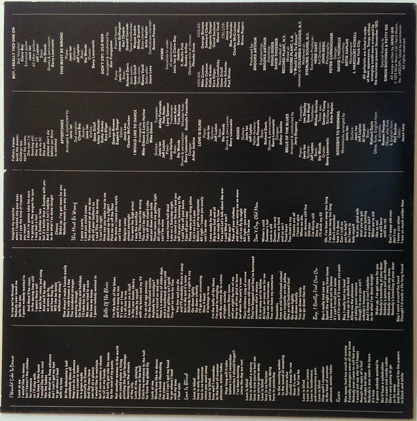 Janis Ian : Aftertones (LP, Album, Ter)