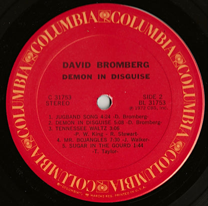David Bromberg : Demon In Disguise (LP, Album, Pit)