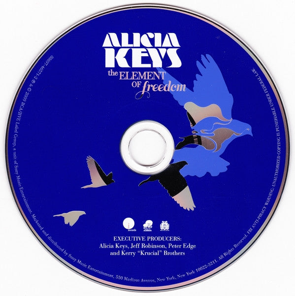 Alicia Keys : The Element Of Freedom (CD, Album)
