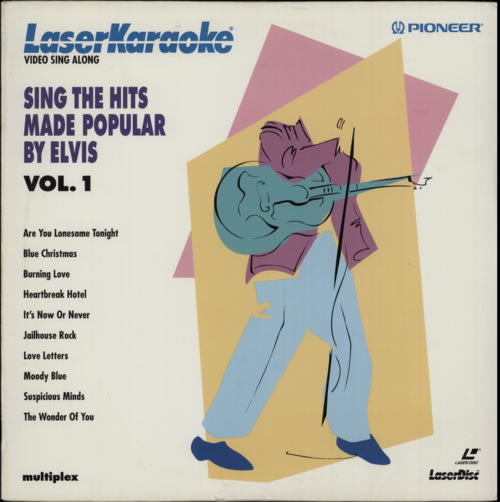 Unknown Artist : Sing The Hits Made Popular By Elvis - Vol. 1 (Laserdisc, 12", S/Sided, Comp, NTSC, Mul)