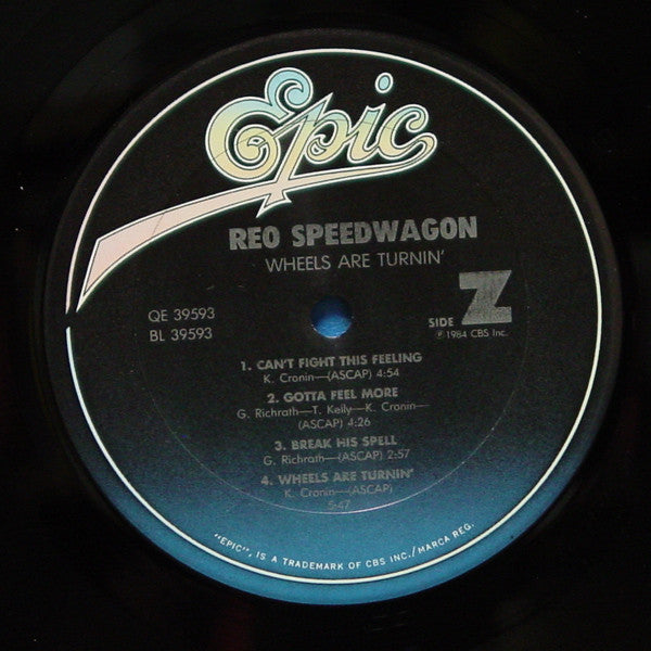 Buy REO Speedwagon : Wheels Are Turnin' (LP, Album, Pit) Online