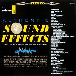 Jac Holzman : Authentic Sound Effects Volume 5 (LP)