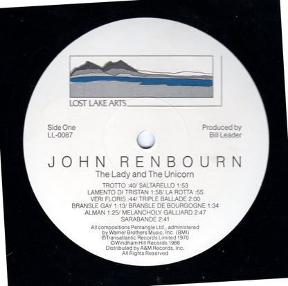 John Renbourn : The Lady And The Unicorn (LP, Album, RE, EMW)