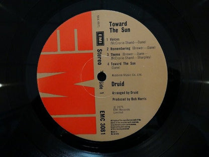 Druid (3) : Toward The Sun (LP, Album)