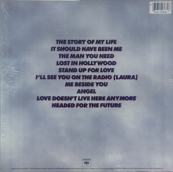 Neil Diamond : Headed For The Future (LP, Album, Car)