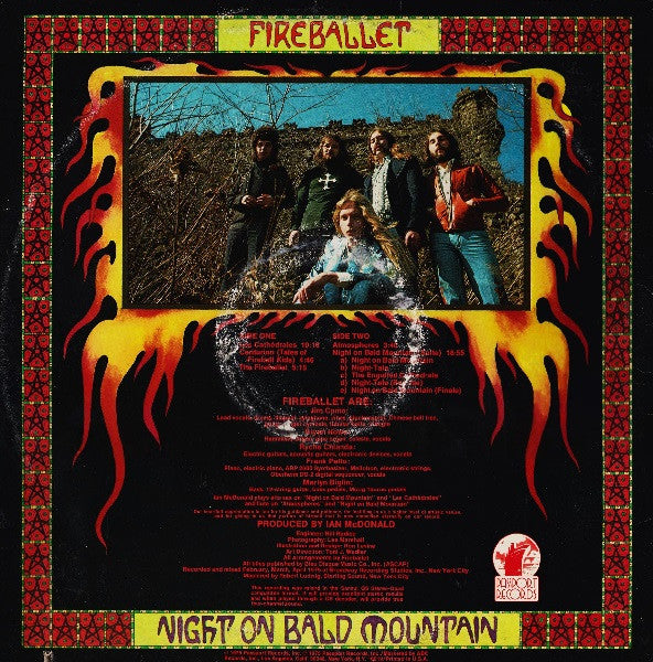 Fireballet : Night On Bald Mountain (LP, Album, Quad, Ter)