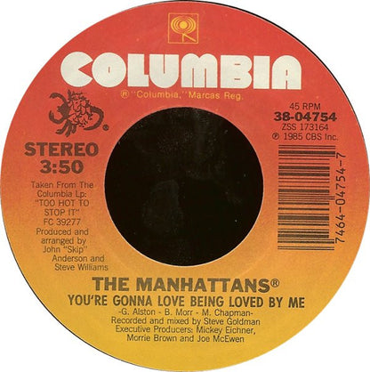 Manhattans : You Send Me (7", Styrene, Pit)