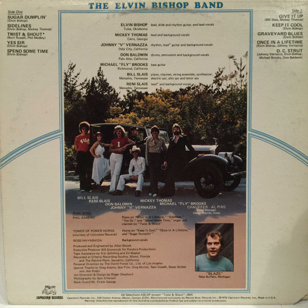 Elvin Bishop : Hometown Boy Makes Good ! (LP, Album)