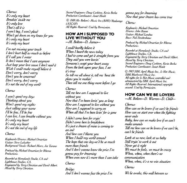 Michael Bolton : Soul Provider (CD, Album)