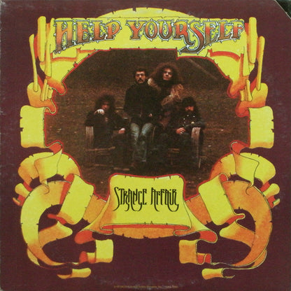 Help Yourself : Strange Affair (LP, Album, Ter)