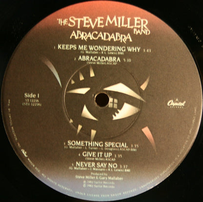 Steve Miller Band : Abracadabra (LP, Album)