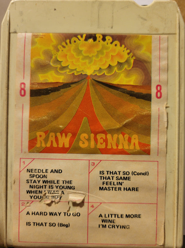 Savoy Brown : Raw Sienna (8-Trk, Album)