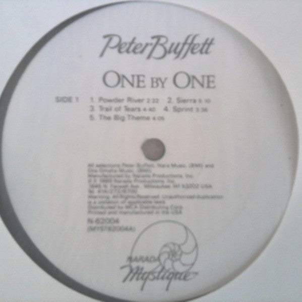 Peter Buffett : One By One (LP, Album)
