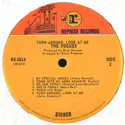 The Vogues : Turn Around, Look At Me (LP, Album)