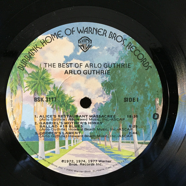 Arlo Guthrie : The Best Of Arlo Guthrie (LP, Comp, Win)