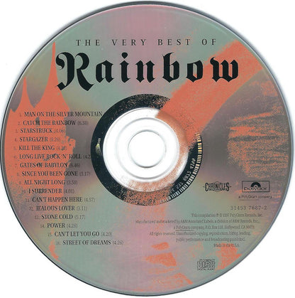 Rainbow : The Very Best Of Rainbow (CD, Comp, RM)