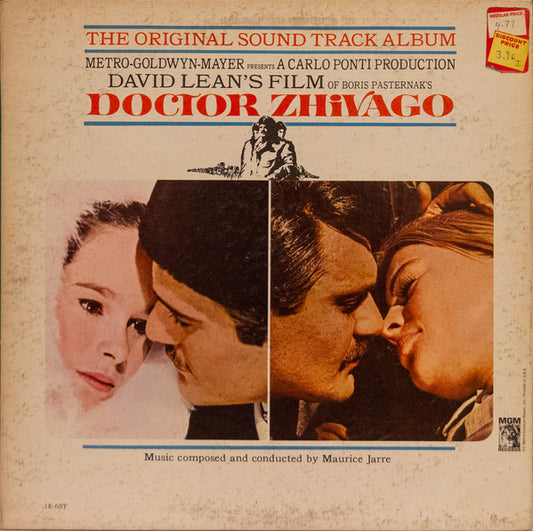 Maurice Jarre : Doctor Zhivago (Original Sound Track Album) (LP, Album, Mono, Gat)