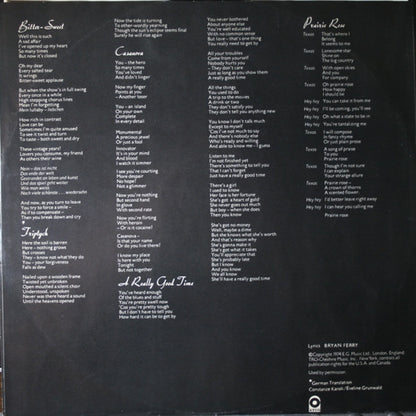 Roxy Music : Country Life (LP, Album, Pre)